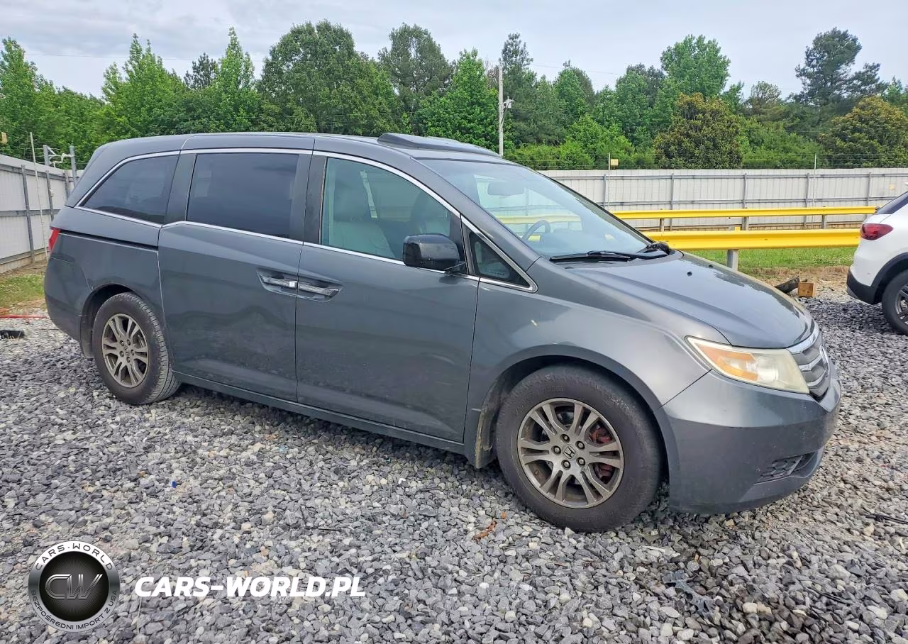 2012 Honda Odyssey Exl VIN:5FNRL5H62CB044172 - 4