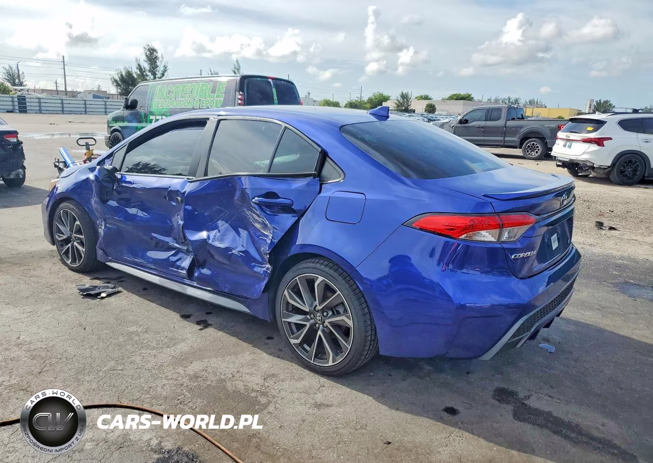 2022 Toyota Corolla Se VIN:5YFS4MCE1NP125324 - 2