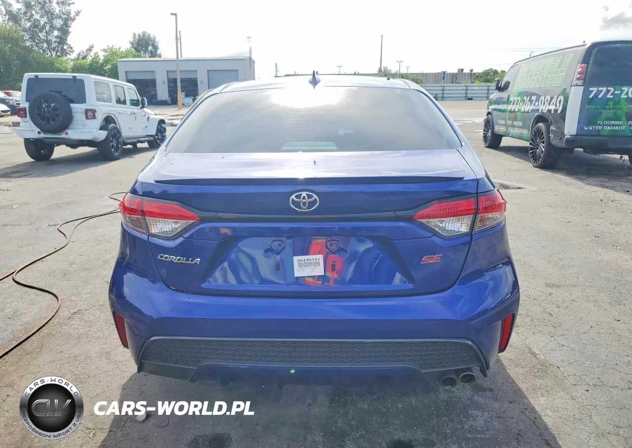 2022 Toyota Corolla Se VIN:5YFS4MCE1NP125324 - 6