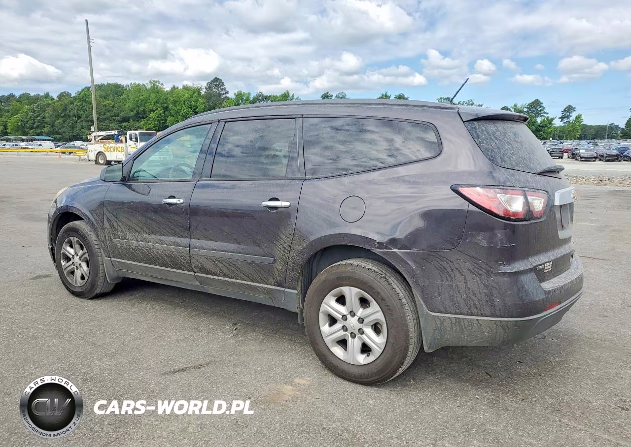 2015 Chevrolet Traverse Ls VIN:1GNKVFED6FJ340076 - 2