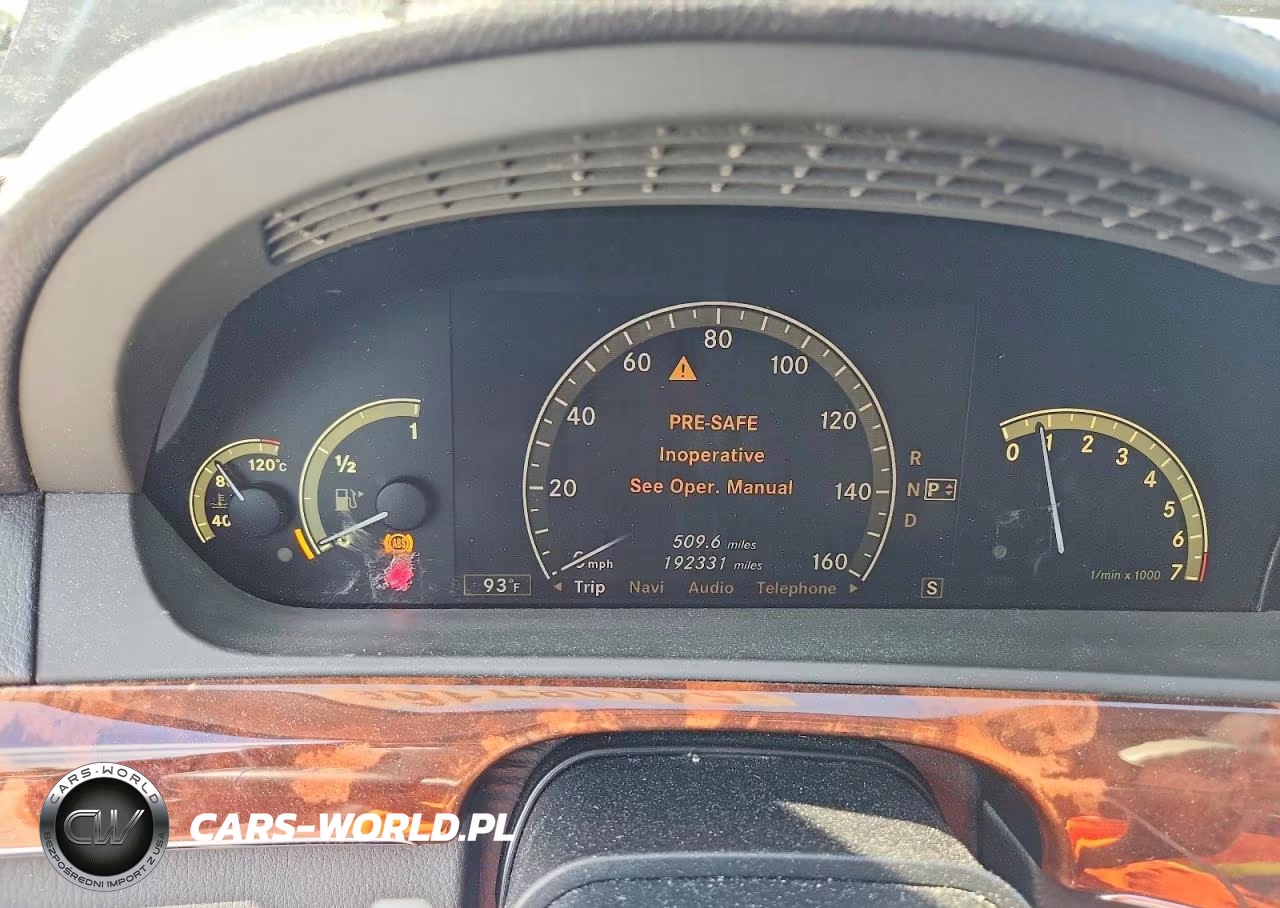 2008 Mercedes-Benz S 550 VIN:WDDNG71X98A159181 - 9