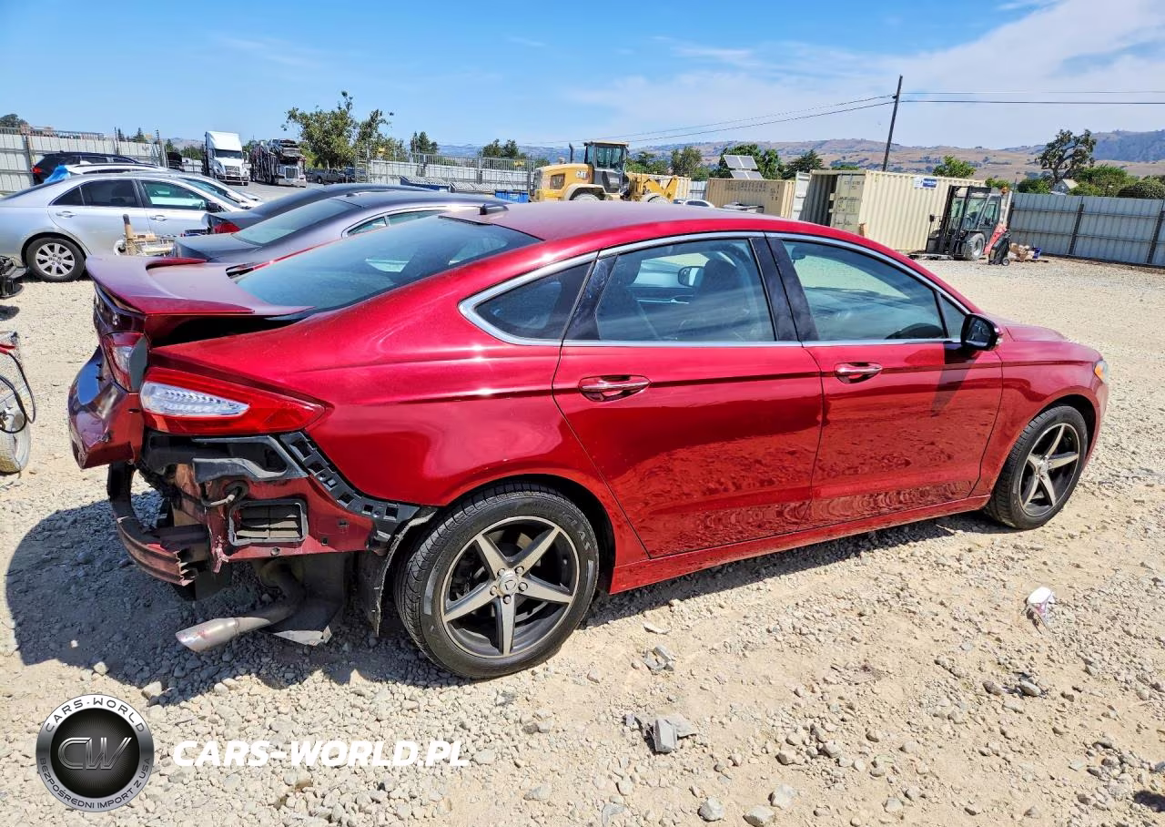 2015 Ford Fusion Hybrid Titanium VIN:3FA6P0RU8FR306275 - 3