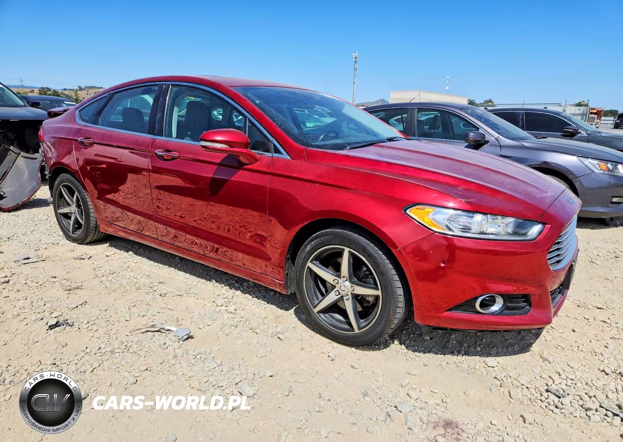 2015 Ford Fusion Hybrid Titanium VIN:3FA6P0RU8FR306275 - 4