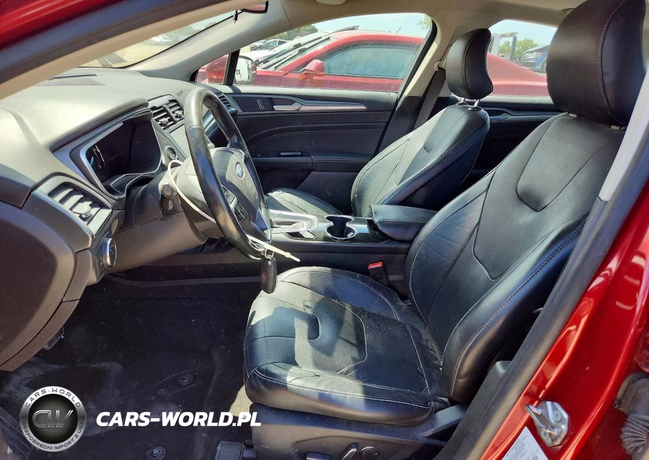 2015 Ford Fusion Hybrid Titanium VIN:3FA6P0RU8FR306275 - 7