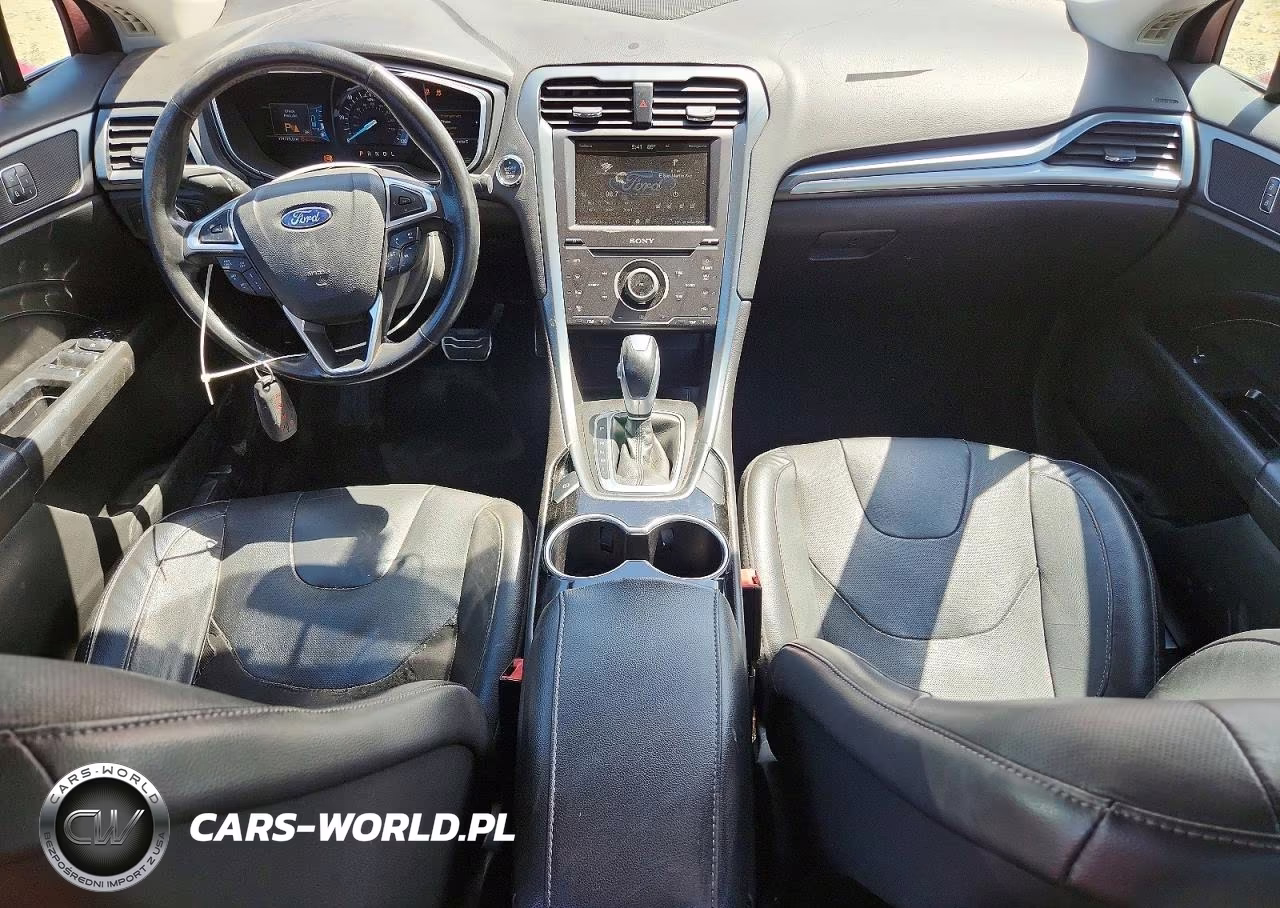 2015 Ford Fusion Hybrid Titanium VIN:3FA6P0RU8FR306275 - 8