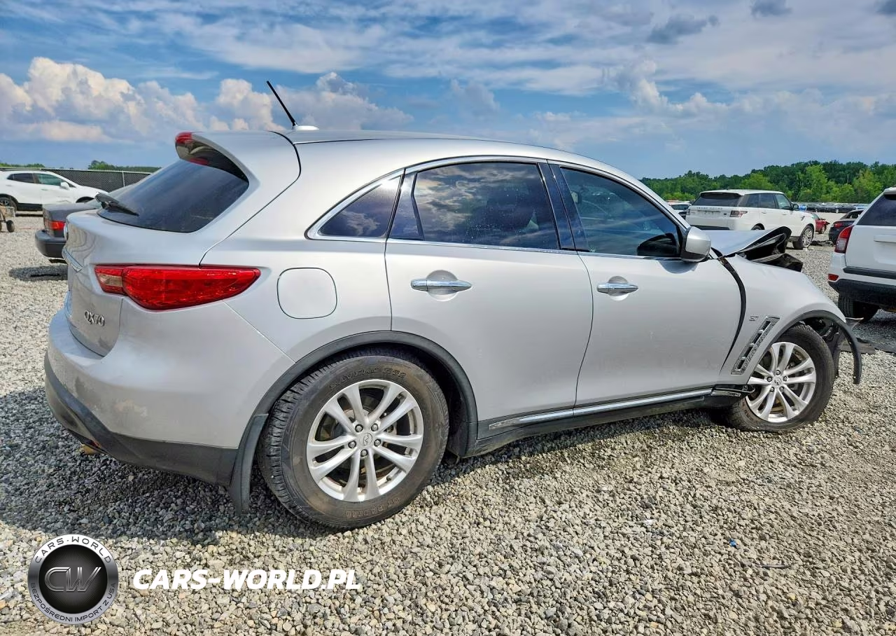 2014 Infiniti Qx70 Base VIN:JN8CS1MU7EM450971 - 3