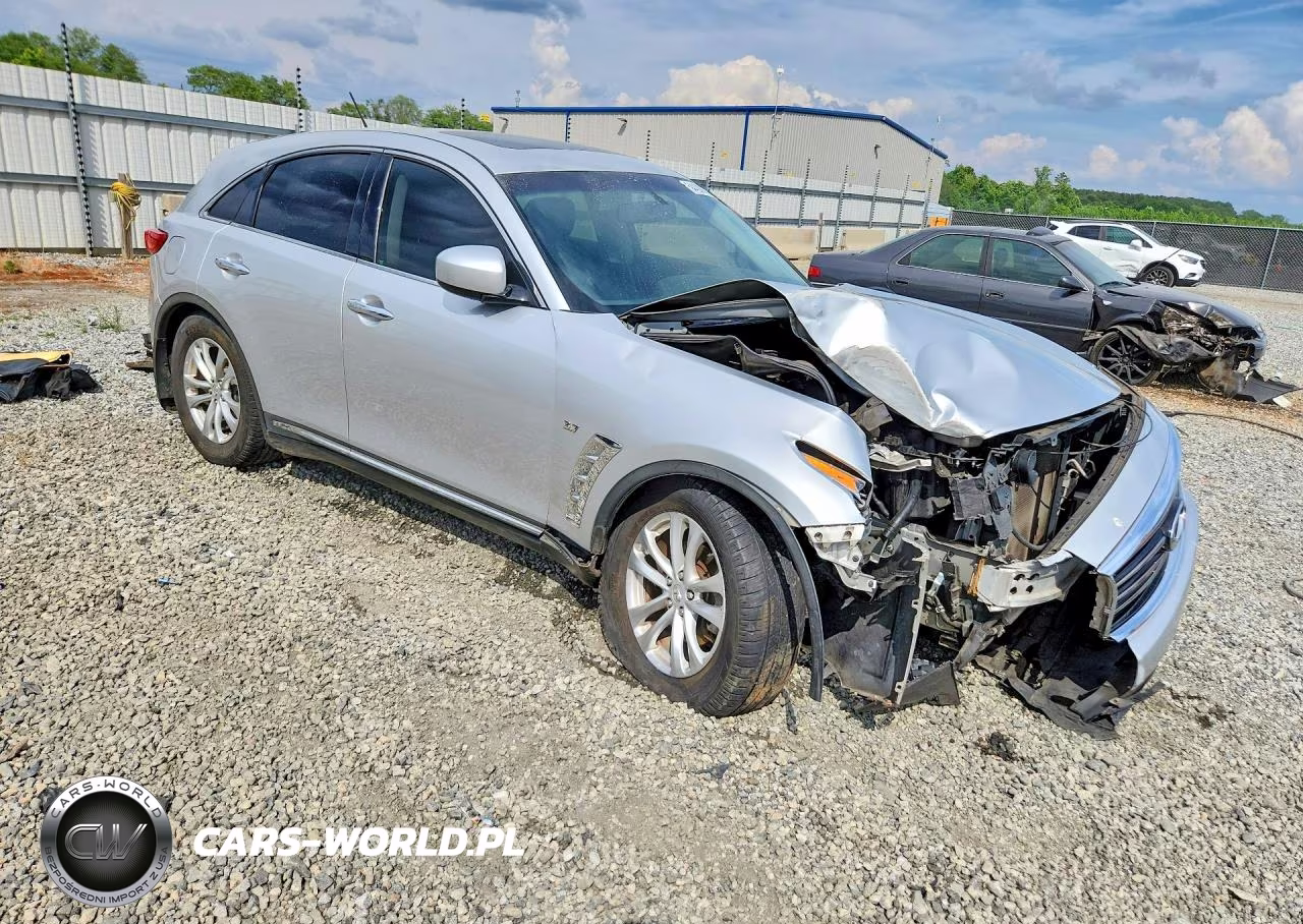 2014 Infiniti Qx70 Base VIN:JN8CS1MU7EM450971 - 4