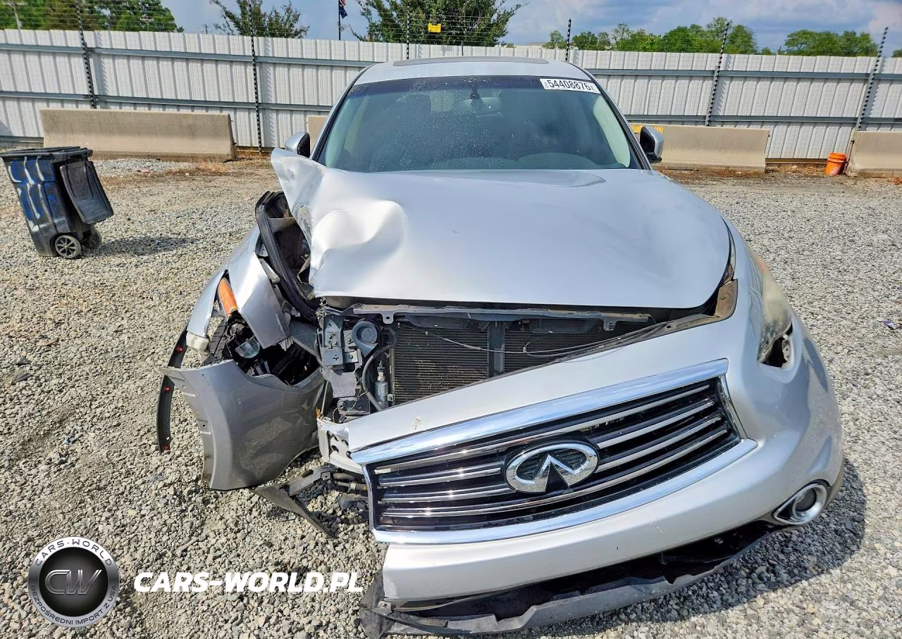 2014 Infiniti Qx70 Base VIN:JN8CS1MU7EM450971 - 5