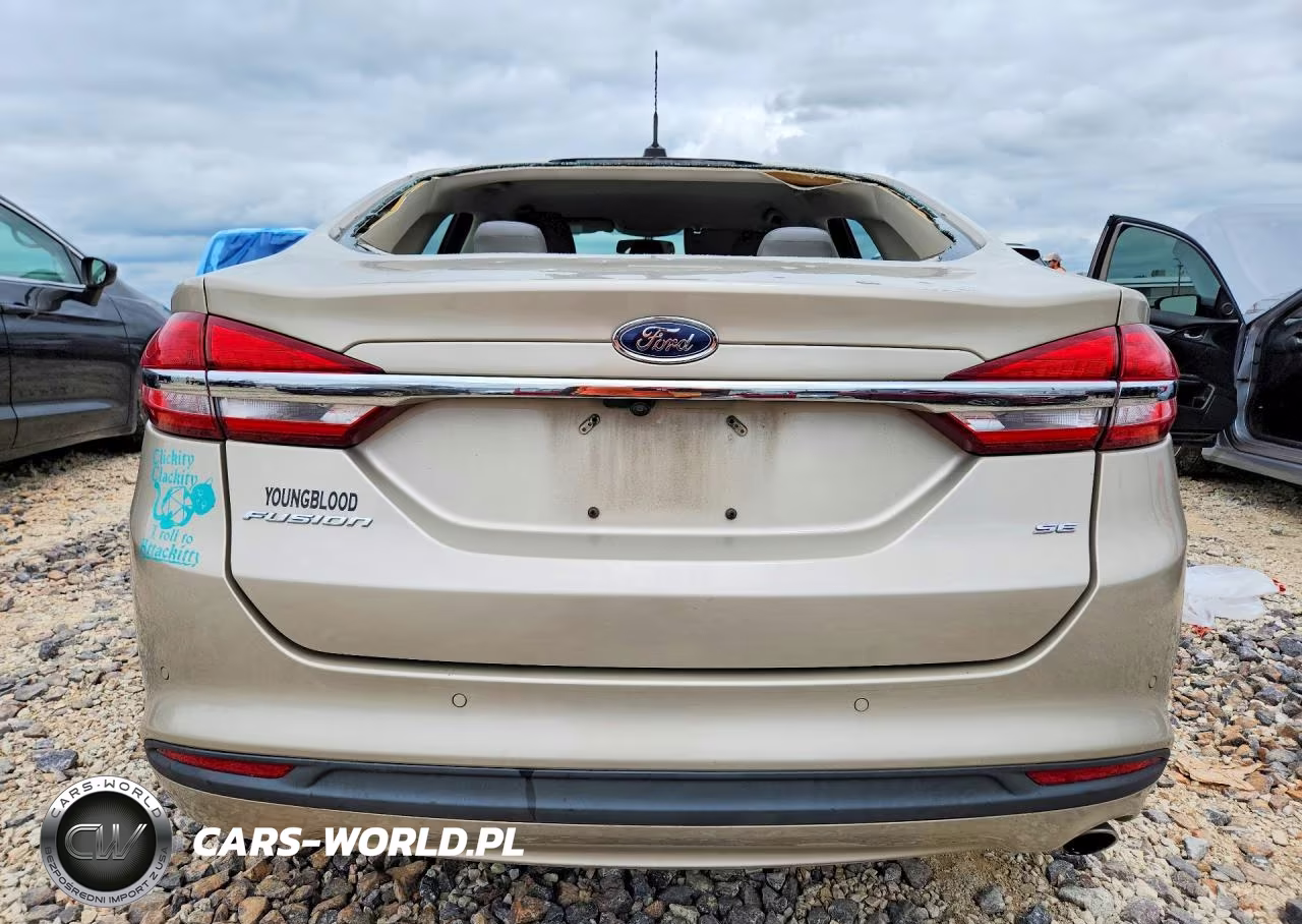 2017 Ford Fusion Se VIN:3FA6P0H73HR374952 - 6