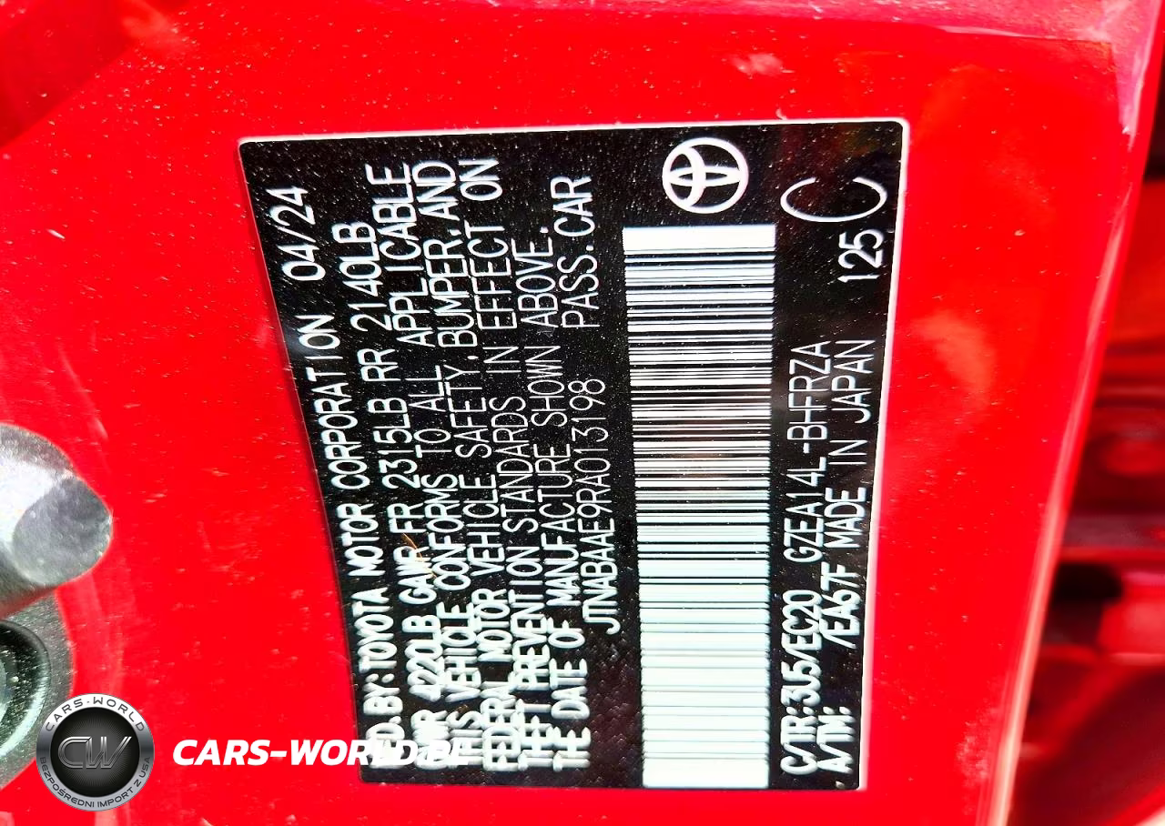 2024 Toyota Gr Corolla Core VIN:JTNABAAE9RA013198 - 13