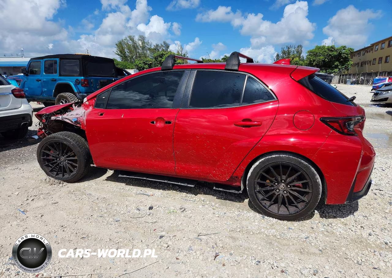 2024 Toyota Gr Corolla Core VIN:JTNABAAE9RA013198 - 2