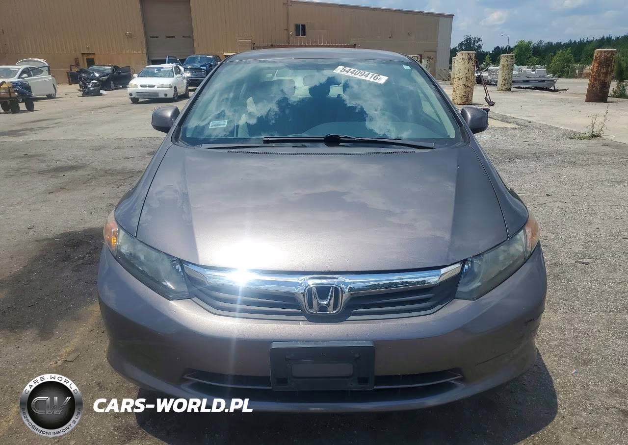 2012 Honda Civic Lx VIN:19XFB2F51CE074378 - 5