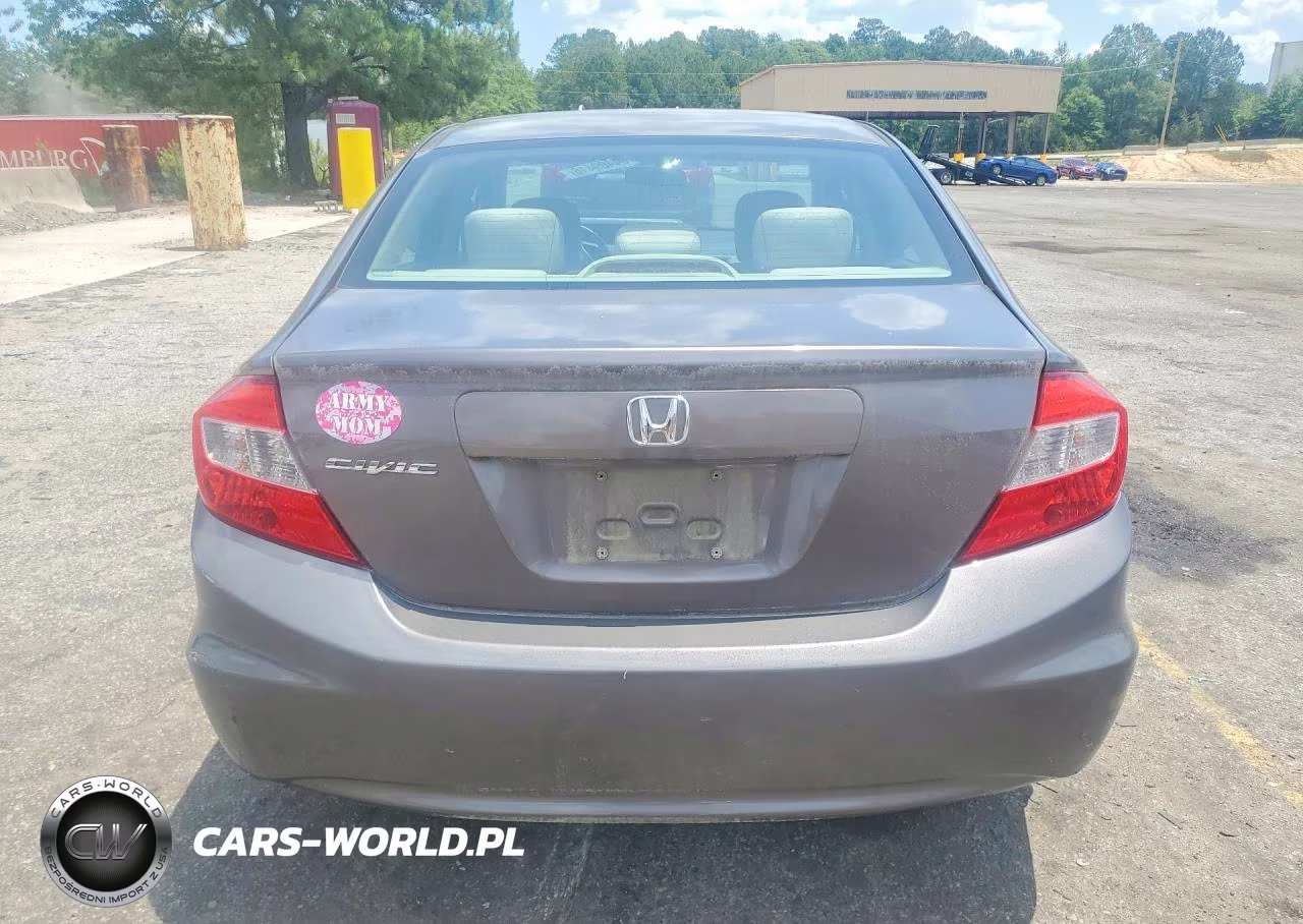 2012 Honda Civic Lx VIN:19XFB2F51CE074378 - 6