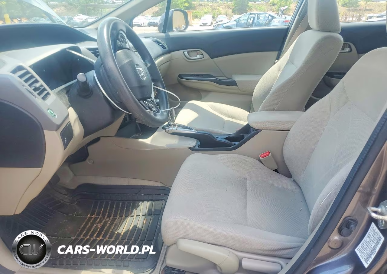 2012 Honda Civic Lx VIN:19XFB2F51CE074378 - 7