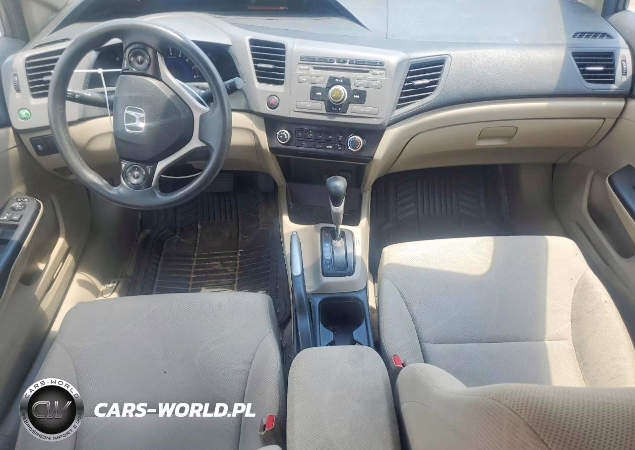 2012 Honda Civic Lx VIN:19XFB2F51CE074378 - 8