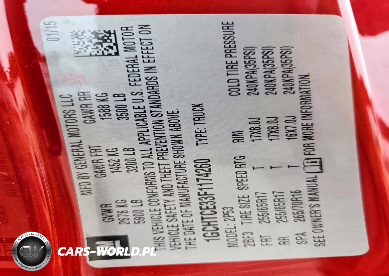 2015 Chevrolet Colorado Z71 VIN:1GCHTCE33F1174260 - 13