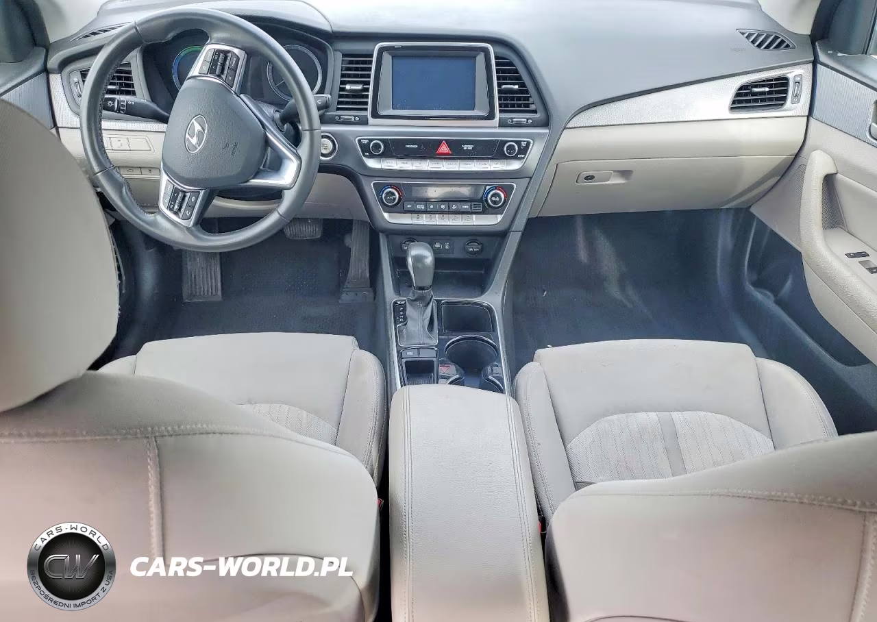 2018 Hyundai Sonata Hybrid Se VIN:KMHE24L3XJA079679 - 8