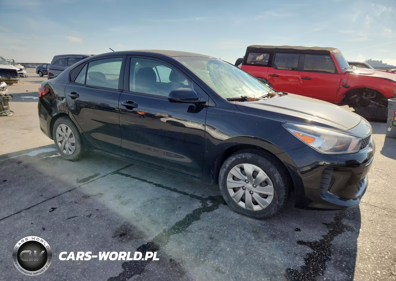 2020 Kia Rio Lx VIN:3KPA24ADXLE309817 - 4