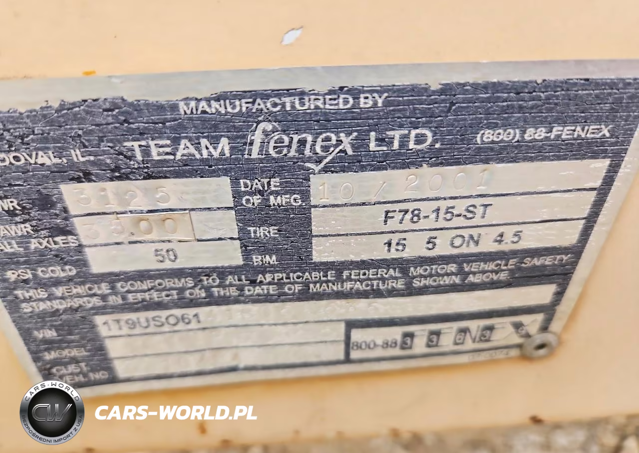 2001 Team Fenex Generator VIN:1T9US06141S056535 - 10
