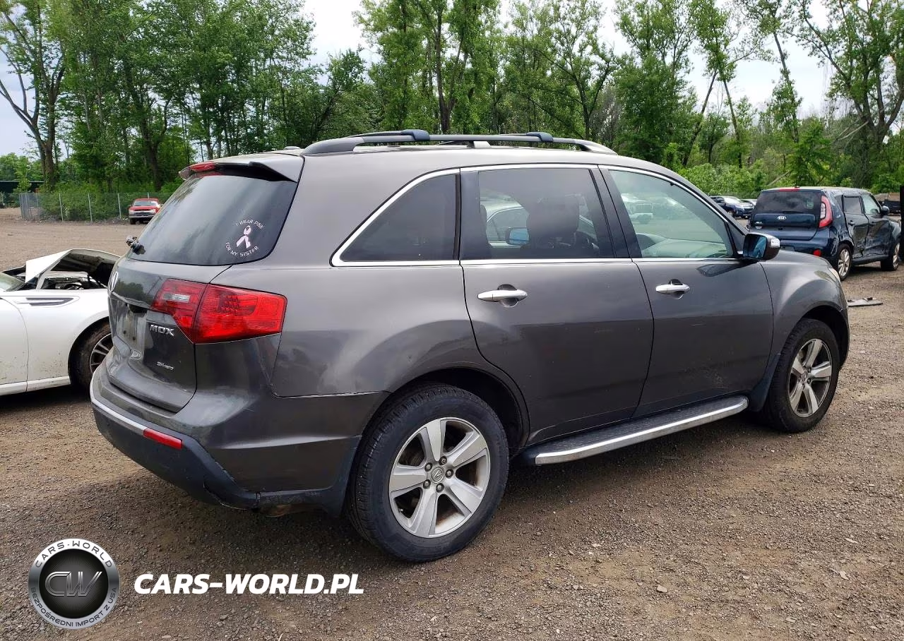 2012 Acura Mdx Technology VIN:2HNYD2H36CH520151 - 3