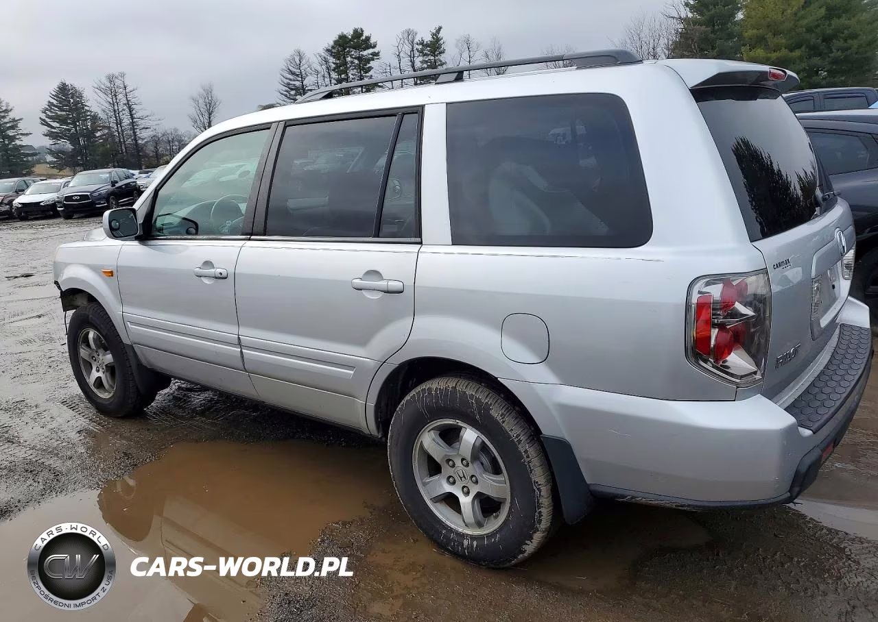 2007 Honda Pilot Exl VIN:5FNYF28557B036369 - 2