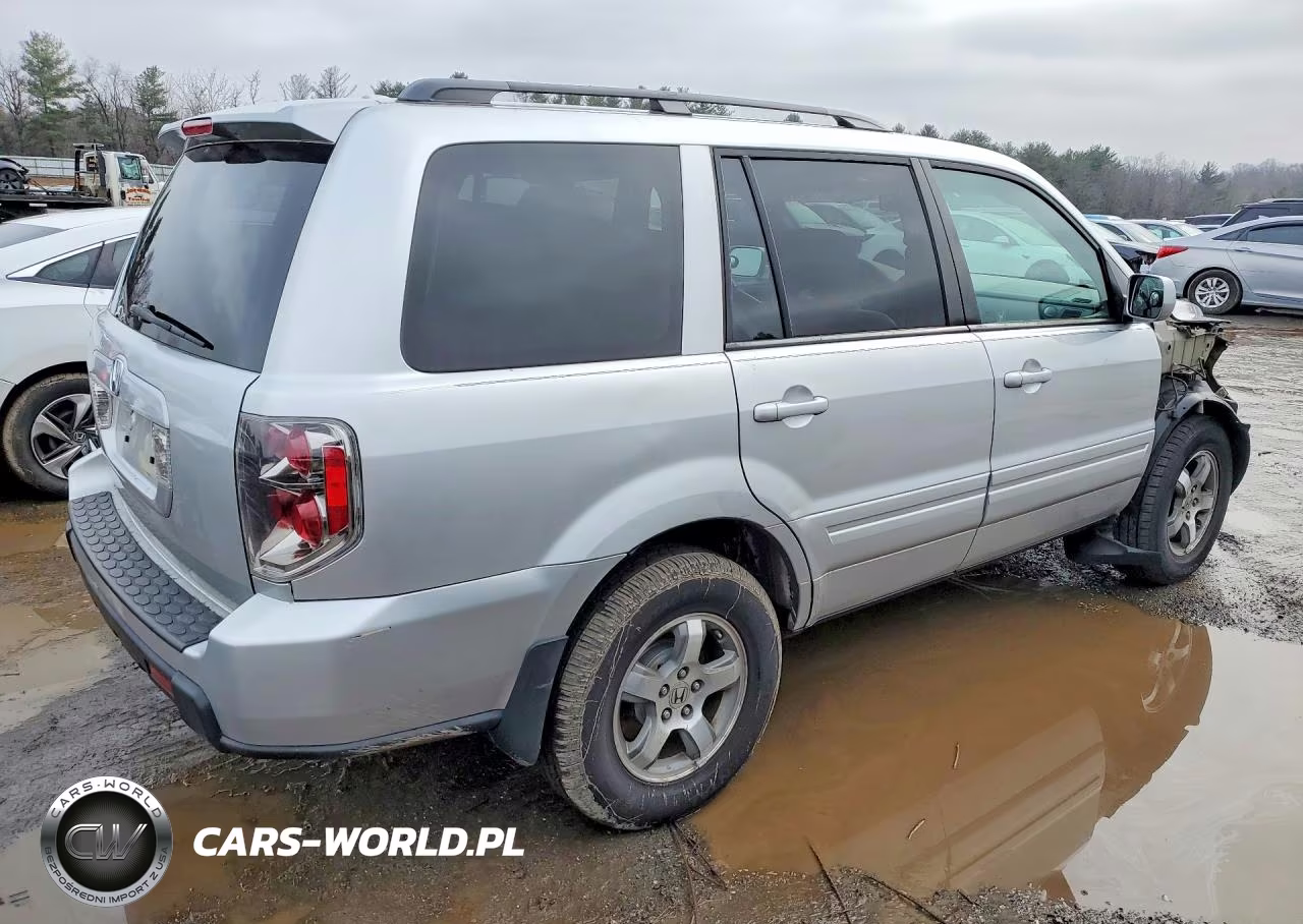 2007 Honda Pilot Exl VIN:5FNYF28557B036369 - 3
