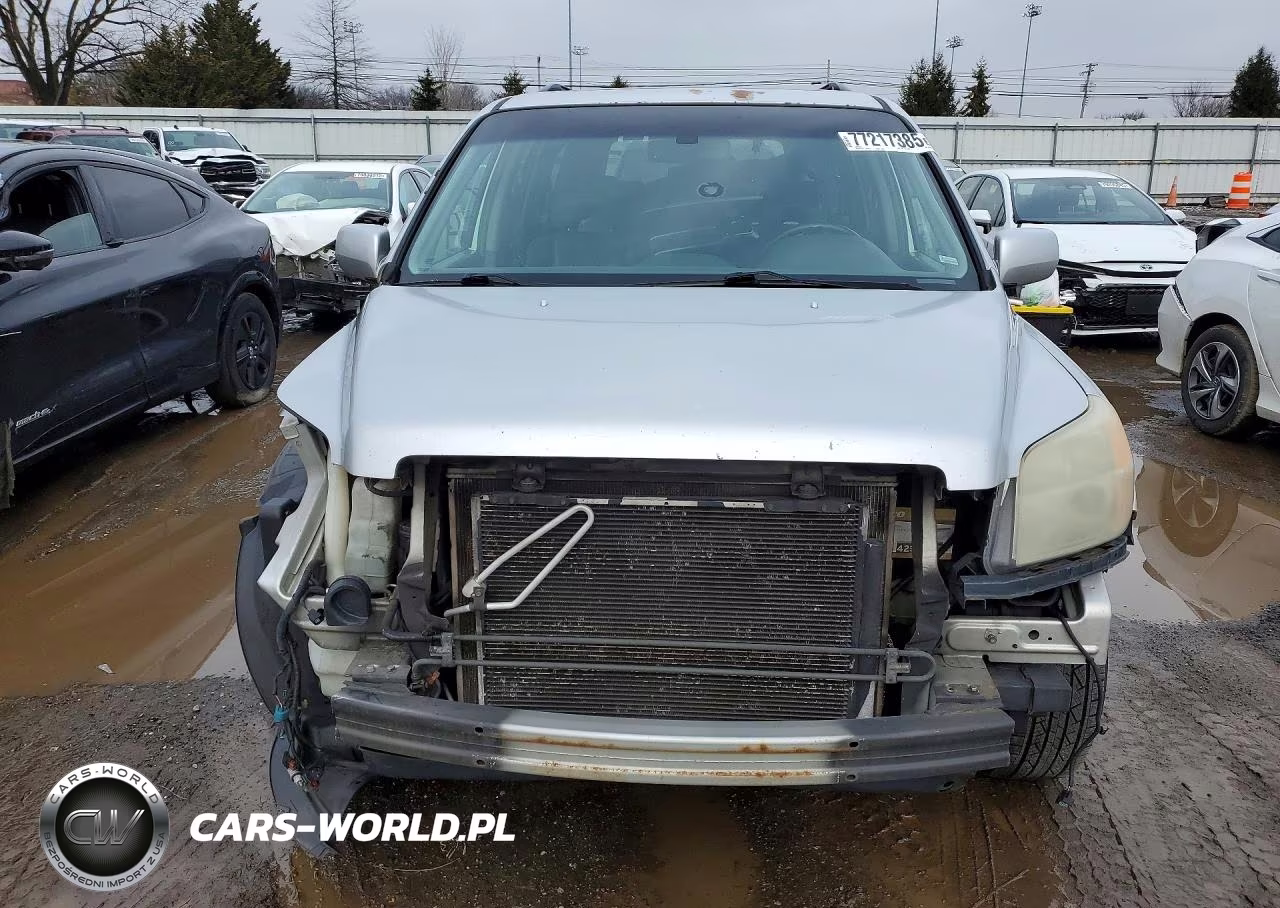 2007 Honda Pilot Exl VIN:5FNYF28557B036369 - 5