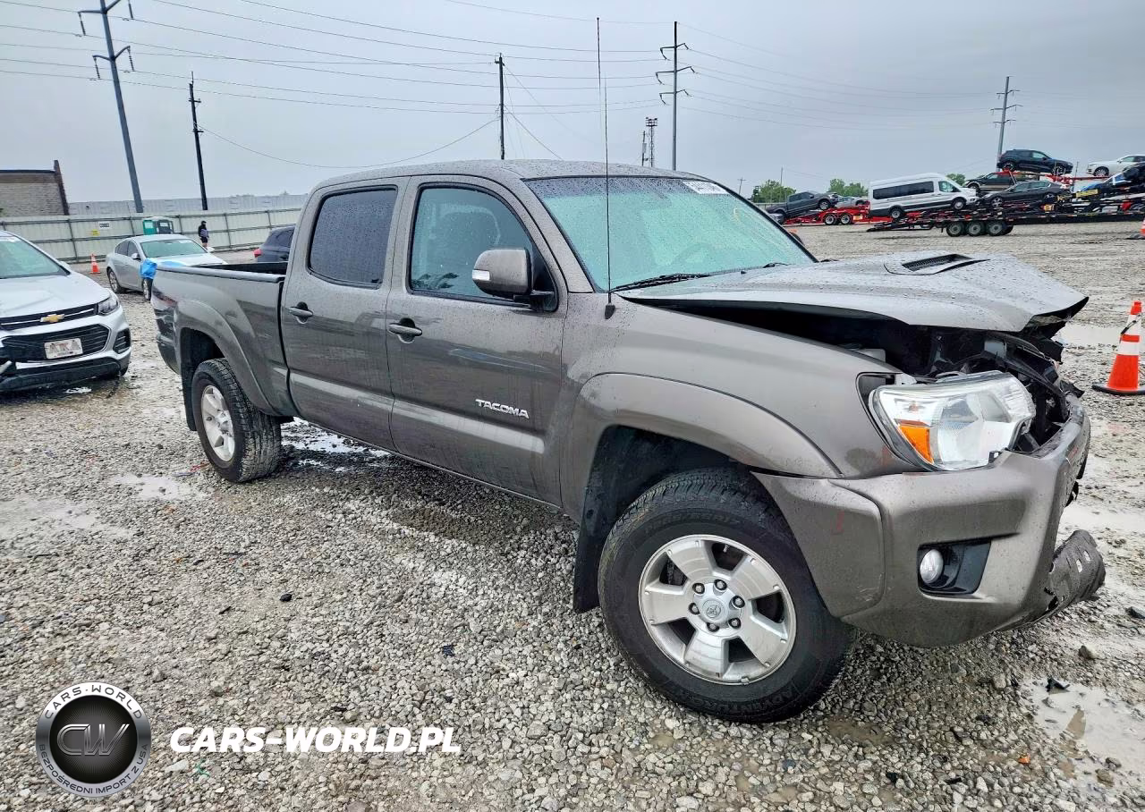 2014 Toyota Tacoma Double Cab Long Bed VIN:3TMMU4FN2EM065453 - 4