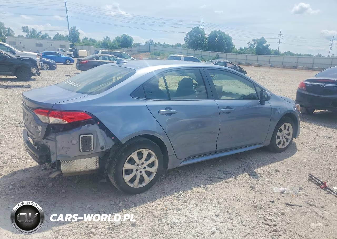 2021 Toyota Corolla Le VIN:JTDEPMAE0MJ139838 - 3