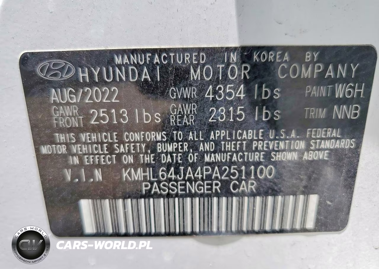 2023 Hyundai Sonata Sel VIN:KMHL64JA4PA251100 - 13