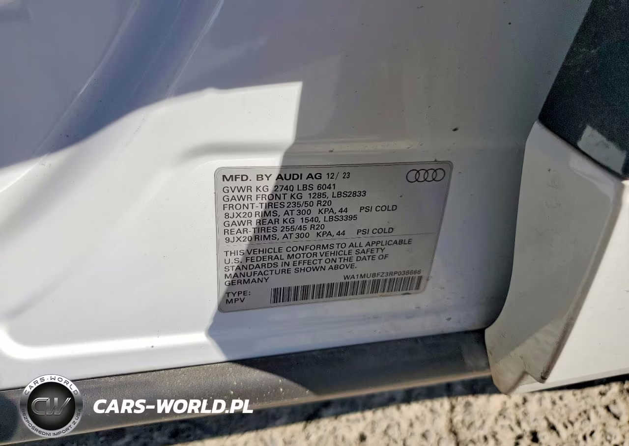 2024 Audi Q4 E-Tron Prestige VIN:WA1MUBFZ3RP038666 - 12