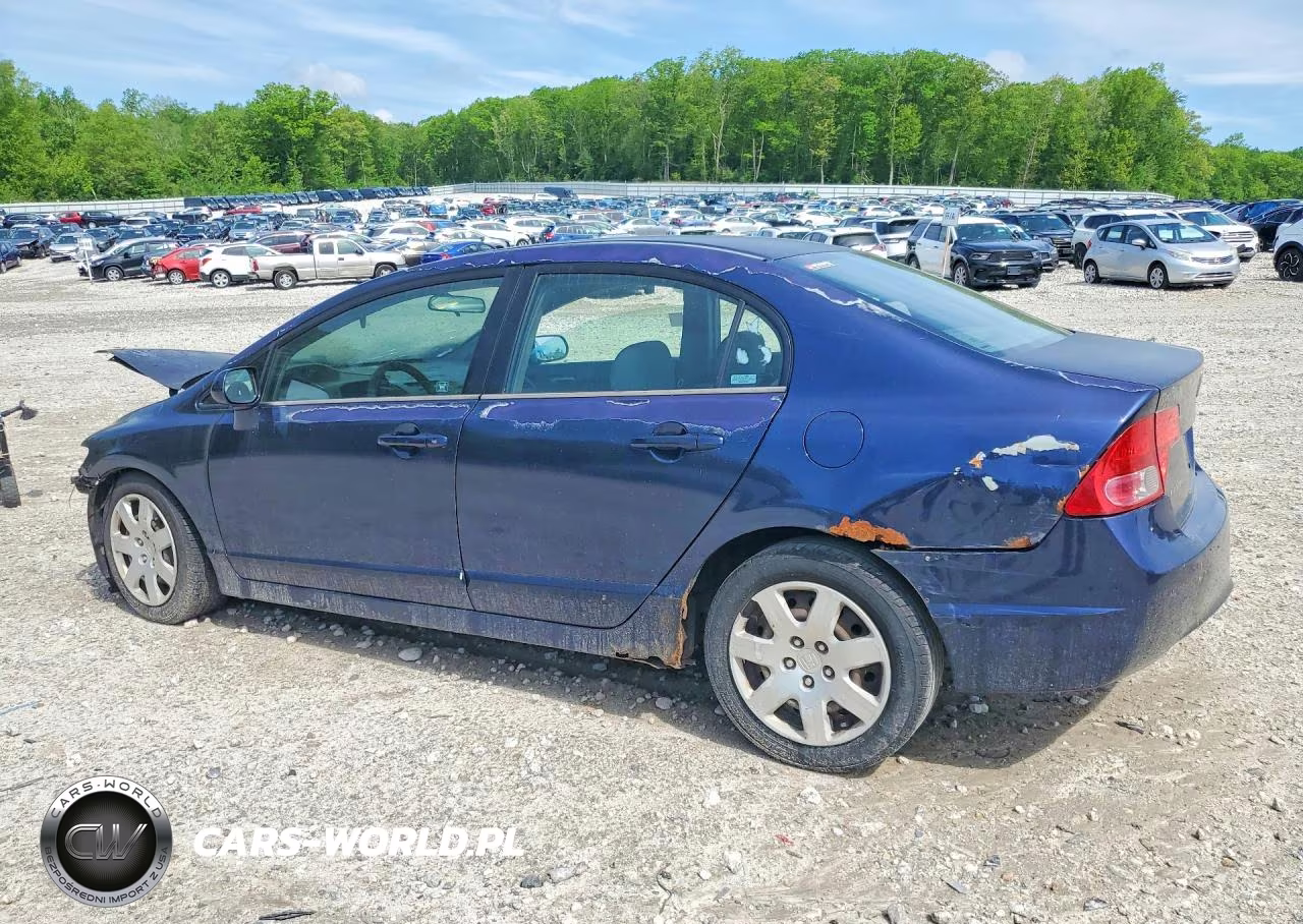2006 Honda Civic Lx VIN:2HGFA16546H518943 - 2