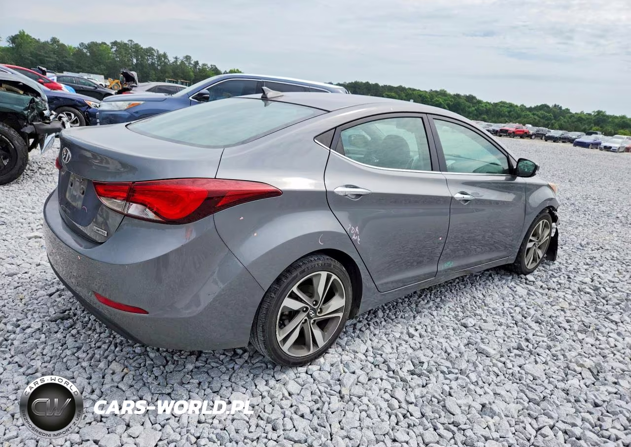 2014 Hyundai Elantra Limited VIN:5NPDH4AE5EH497794 - 3