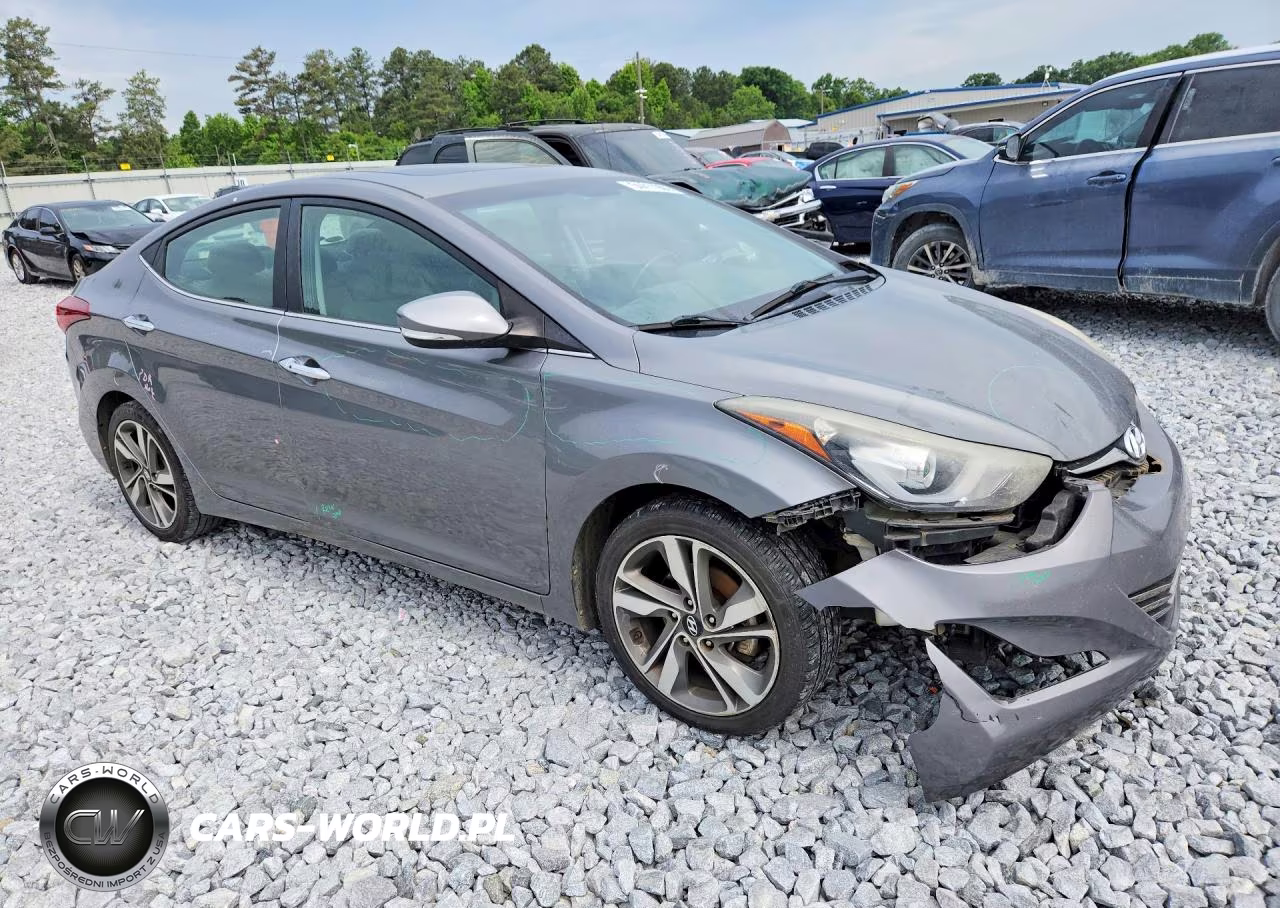 2014 Hyundai Elantra Limited VIN:5NPDH4AE5EH497794 - 4
