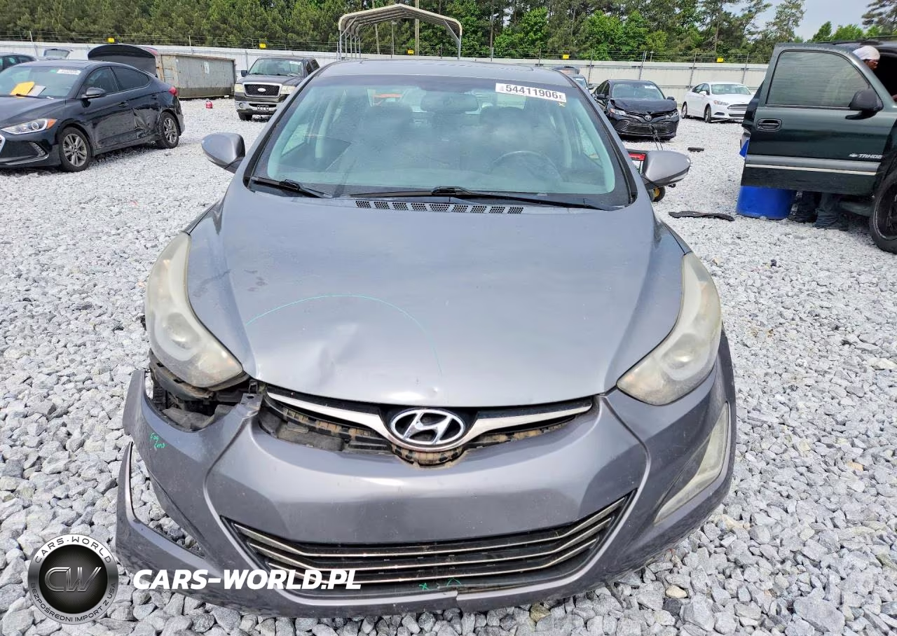 2014 Hyundai Elantra Limited VIN:5NPDH4AE5EH497794 - 5