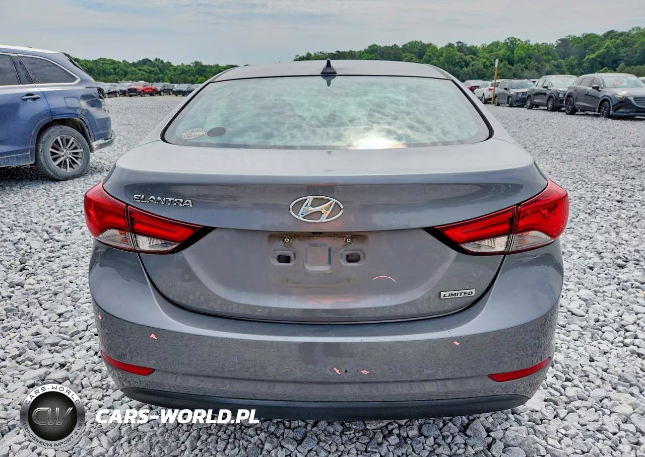 2014 Hyundai Elantra Limited VIN:5NPDH4AE5EH497794 - 6