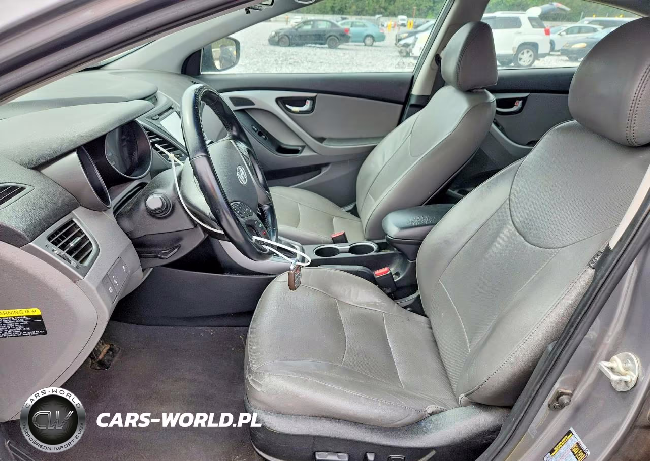 2014 Hyundai Elantra Limited VIN:5NPDH4AE5EH497794 - 7