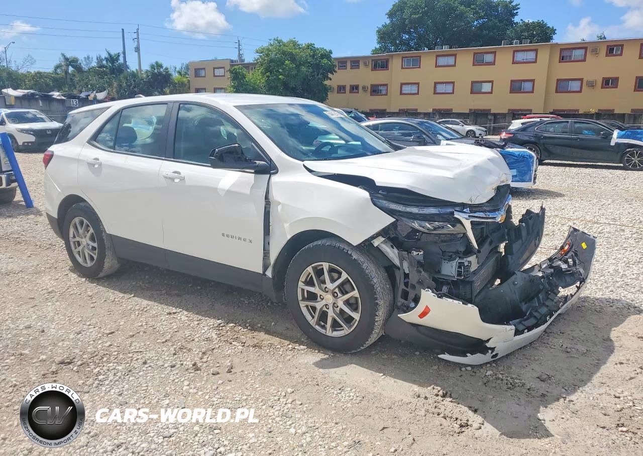 2022 Chevrolet Equinox Ls VIN:3GNAXHEV0NS167663 - 4