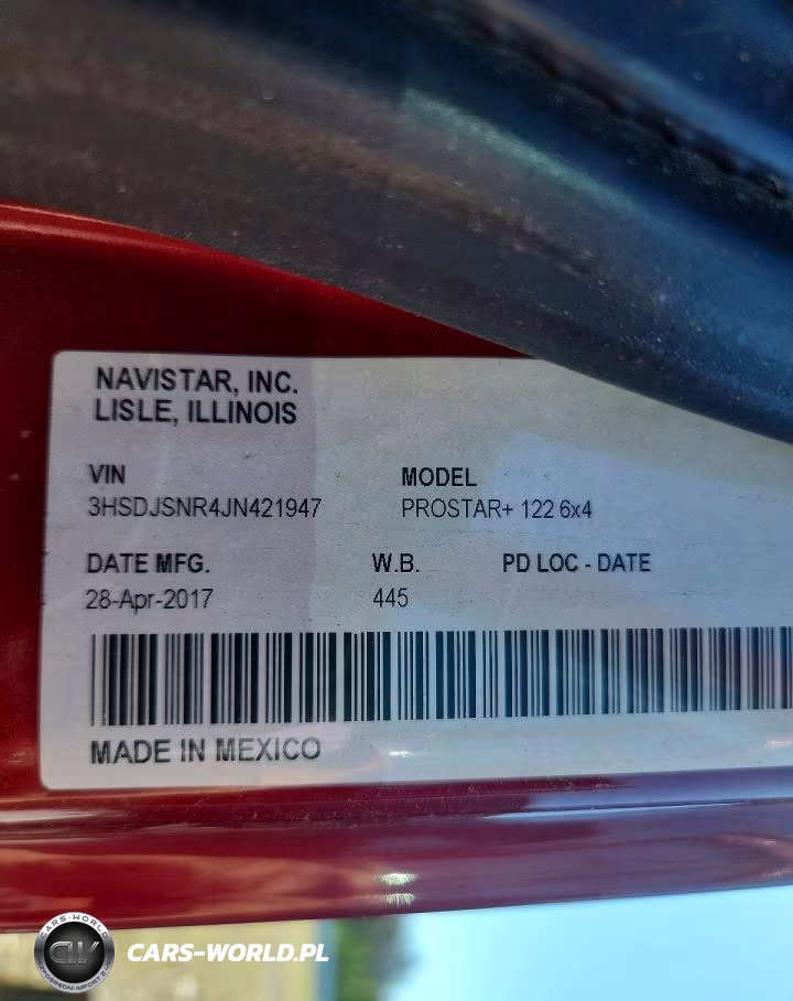 2018 International Prostar - Semi Truck VIN:3HSDJSNR4JN421947 - 10