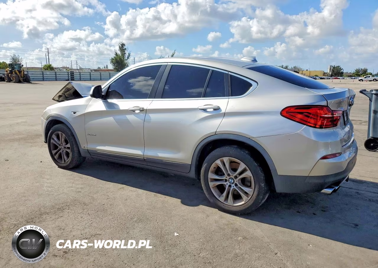 2017 BMW X4 VIN:5UXXW3C38H0T79960 - 2