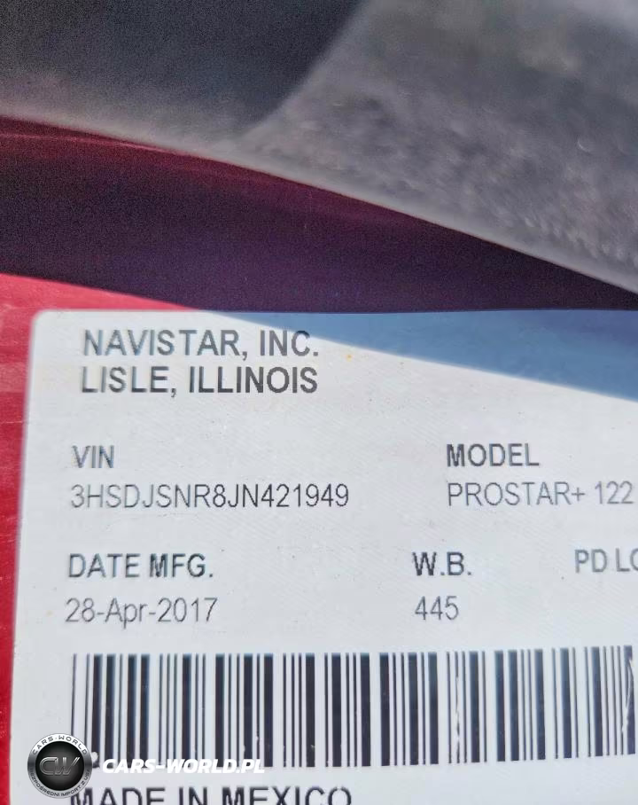 2018 International Prostar - Semi Truck VIN:3HSDJSNR8JN421949 - 10