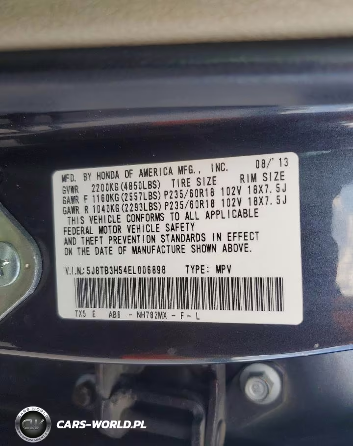 2014 Acura Rdx Technology VIN:5J8TB3H54EL006898 - 13