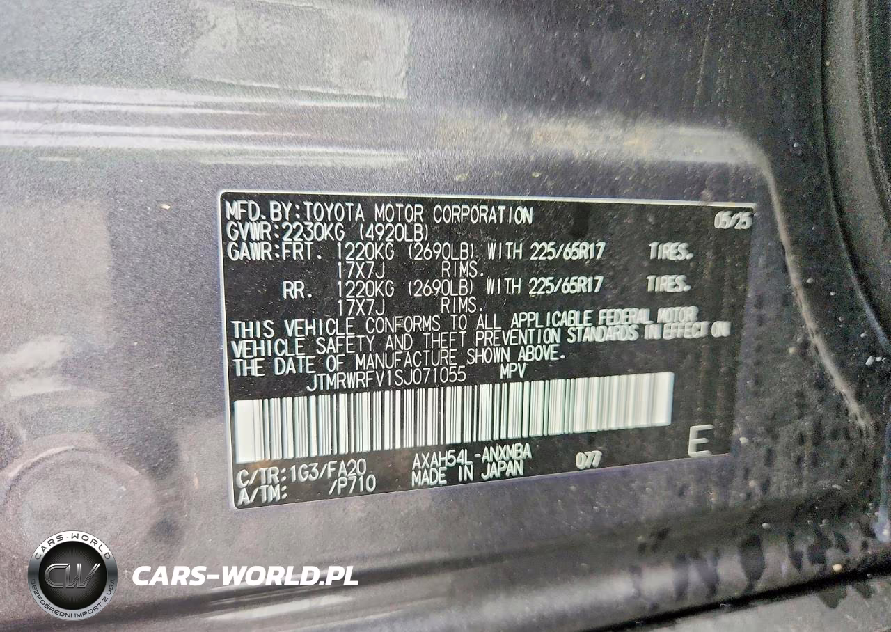 2025 Toyota Rav4 Hybrid Xle VIN:JTMRWRFV1SJ071055 - 13