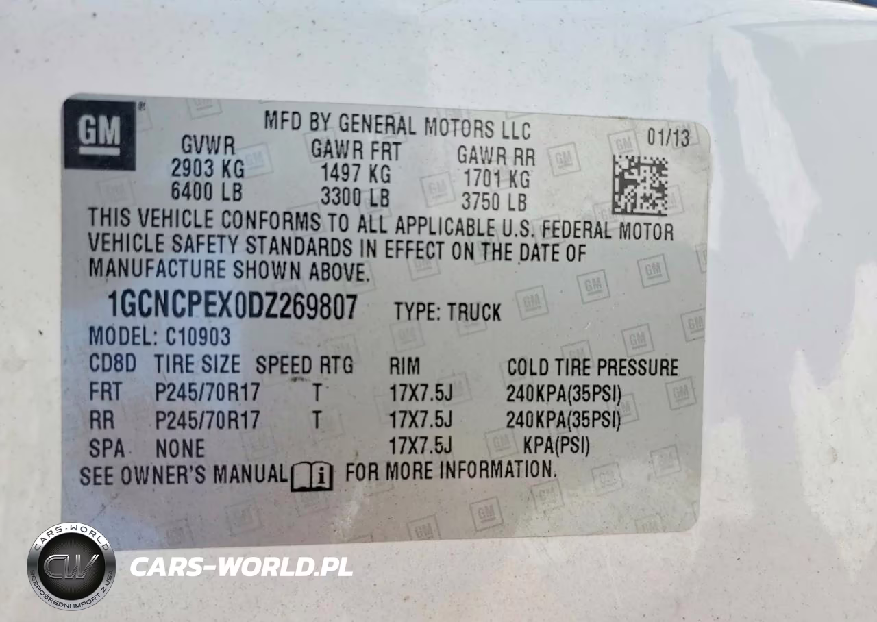 2013 Chevrolet Silverado C1500 VIN:1GCNCPEX0DZ269807 - 13