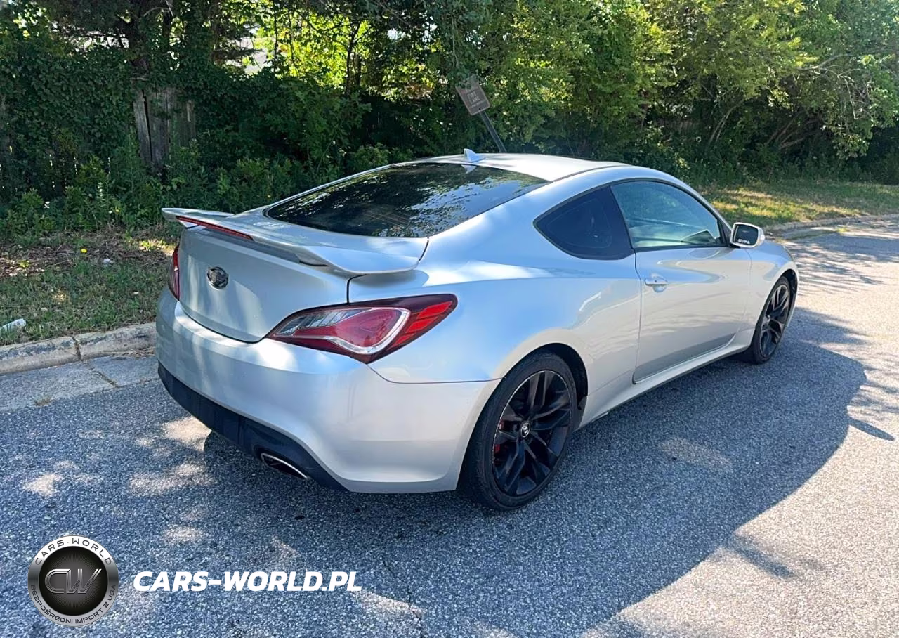 2013 Hyundai Genesis Coupe 3.8L VIN:KMHHU6KJ3DU095437 - 4