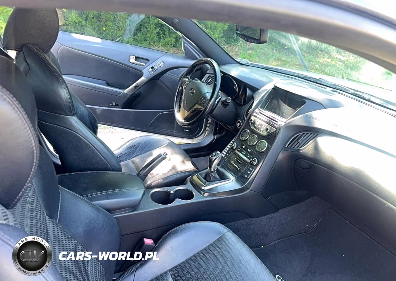 2013 Hyundai Genesis Coupe 3.8L VIN:KMHHU6KJ3DU095437 - 5