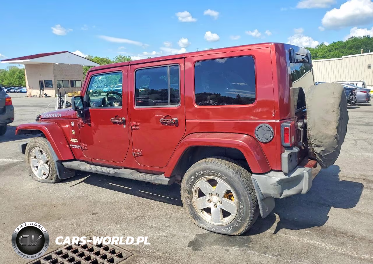 2008 Jeep Wrangler Unlimited Sahara VIN:1J4GA59118L560750 - 2