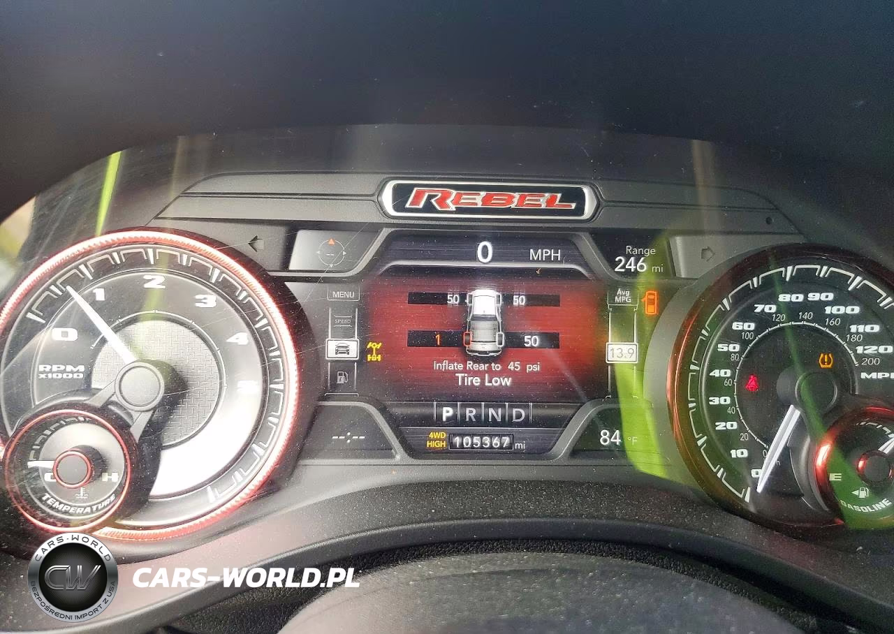 2019 Ram 1500 Rebel VIN:1C6SRFET9KN842031 - 9