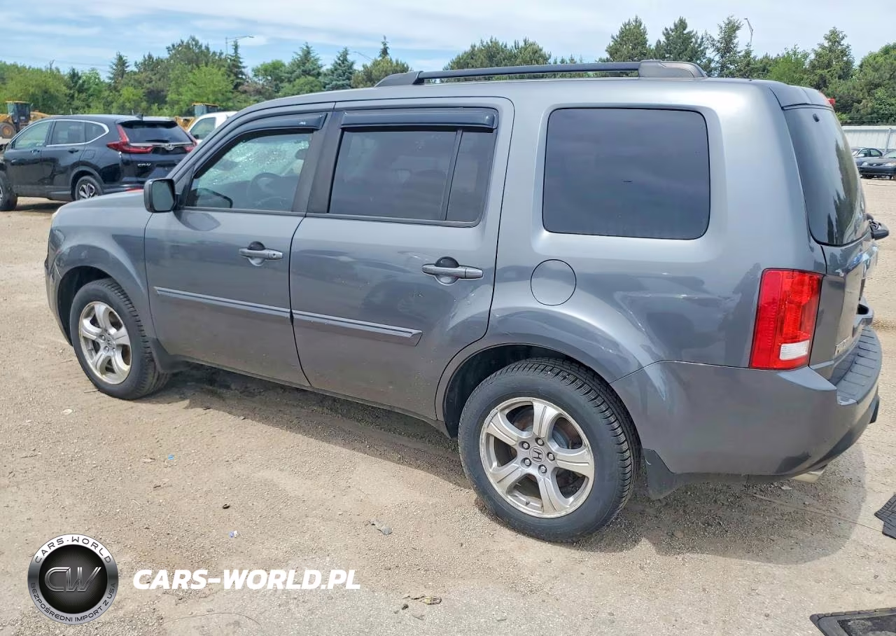 2012 Honda Pilot Exl VIN:5FNYF4H50CB062139 - 2