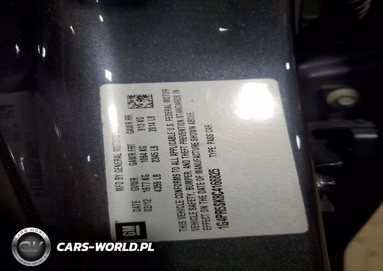 2012 Buick Verano Convenience VIN:1G4PR5SK8C4166825 - 12